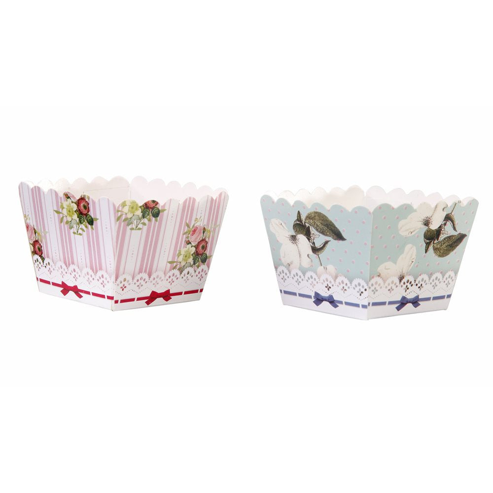 Frills and Frosting Square Treat & Baking Cups -  Party Supplies - Talking Tables - Putti Fine Furnishings Toronto Canada - 1