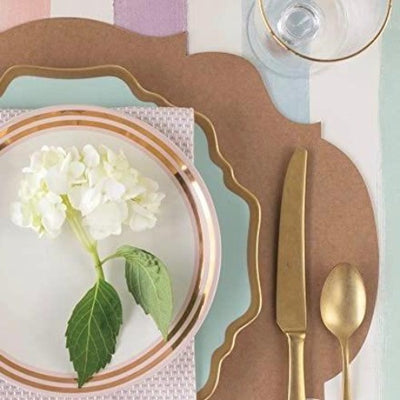 Hester & Cook Die Cut Kraft French Frame Placemats - Putti Celebrations & Partyware