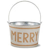 Holiday "Merry" Beverage Tub