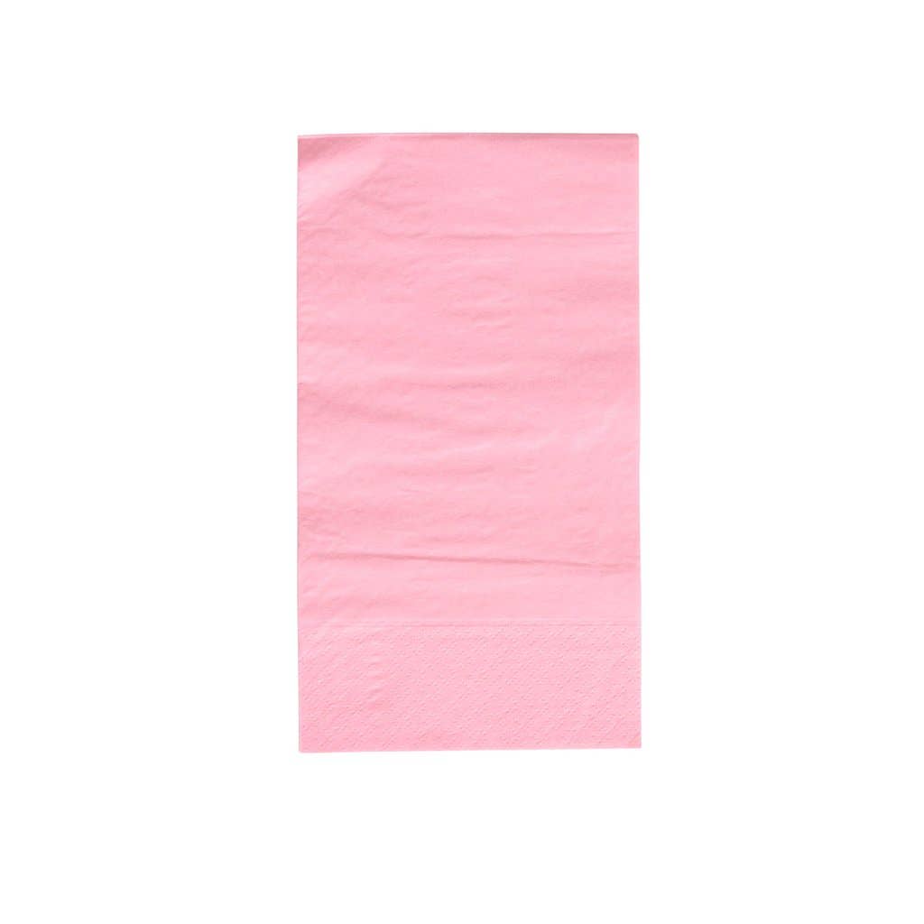 Rose Pink Buffet Guest Paper Napkins