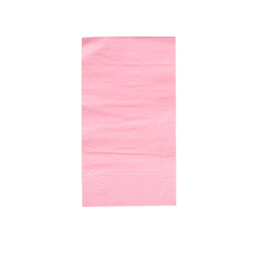 Rose Pink Buffet Guest Paper Napkins