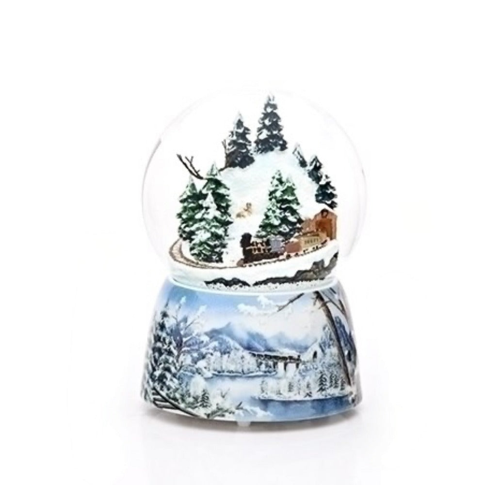 Roman Inc. Christmas Train Musical Snow Globe | Putti Christmas 