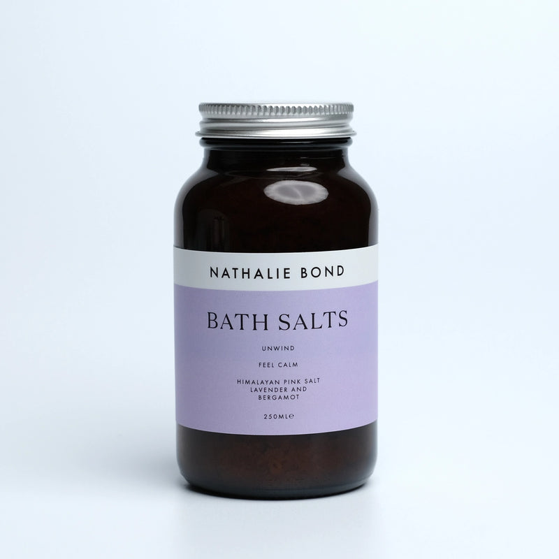 Nathalie Bond Lavender and Bergamot Bath Salts | Putti Fine Furnishings 