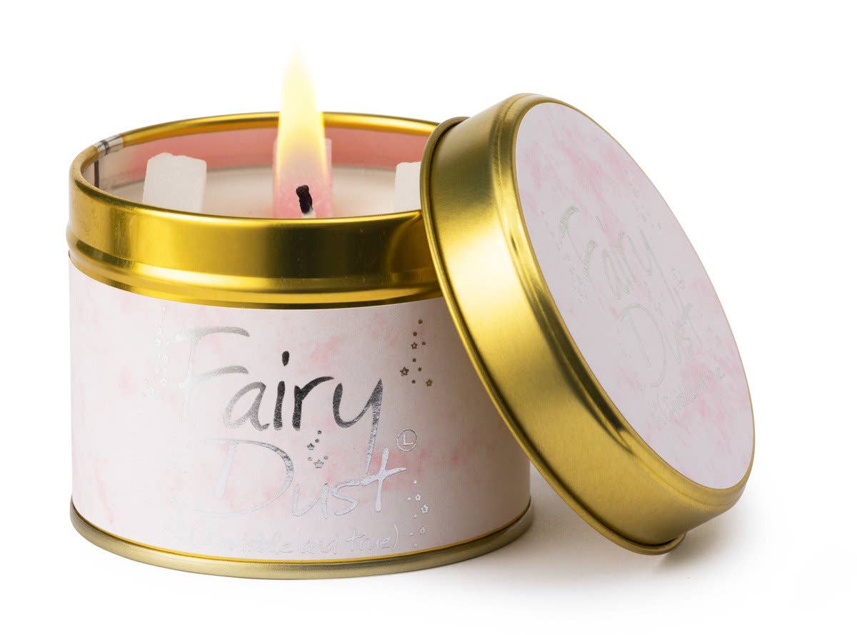 Lily Flame Fairy Dust Candle