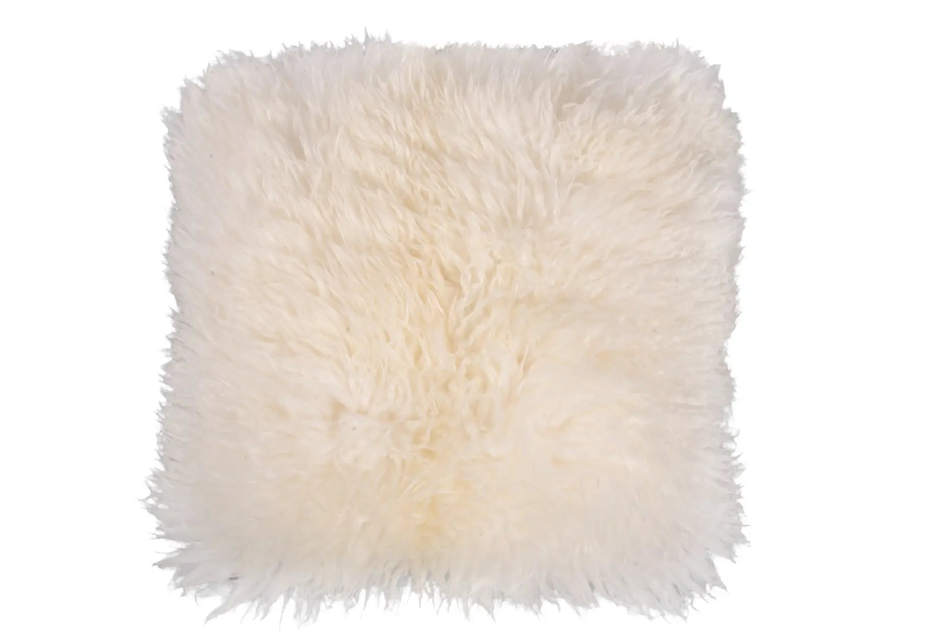 Sheepskin Luxe Cushion - Ivory