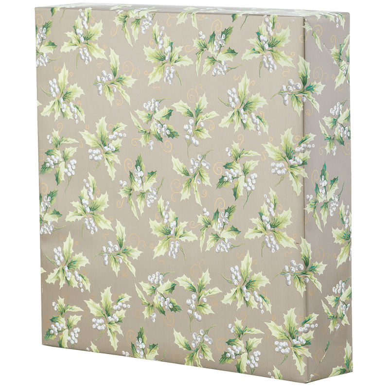 Victorian Holly Christmas Wrapping Paper Roll