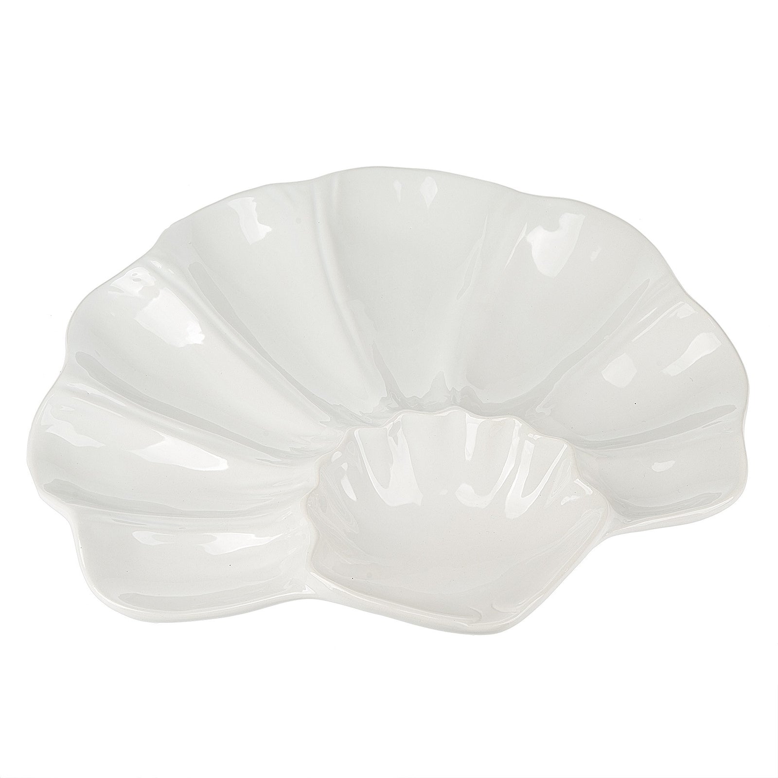  White Shell Chip & Dip, MW-Midwest / CBK, Putti Fine Furnishings