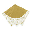 Party Porcelain Gold Paper Luncheon Napkins, TT-Talking Tables, Putti Fine Furnishings