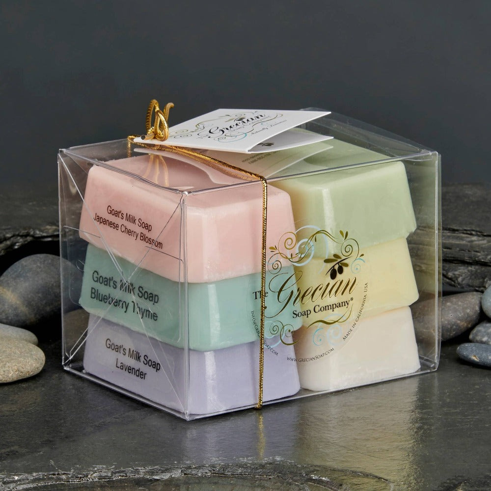 The Grecian Soap Company - Guest Soap 6-Pack | Putti Fine Furnishings 