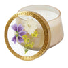 Larkspur Sun Soaked Citrus Pressed Floral Candle - Large
