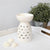 Deep Dish Hearts Ceramic Wax Melter - White | Putti Fine Furnishings 
