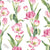 Pink Tulip Paper Napkins - Lunch | Putti Celebrations 