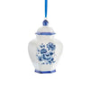 Kurt Adler Blue Delft Ginger Jar Ornament