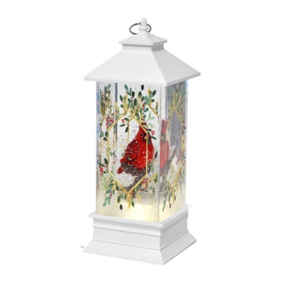 Perpetual Snow Cardinal Lantern