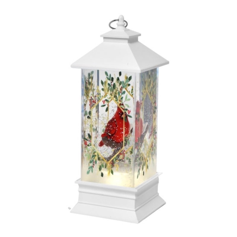 Perpetual Snow Cardinal Lantern | Putti Fine Furnishings Canada 