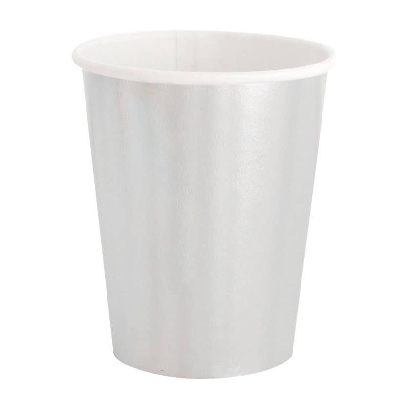 Silver Paper Cups | Putti Party Supplies 