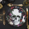 Baroque Skeleton Paper Plates, TT-Talking Tables, Putti Fine Furnishings