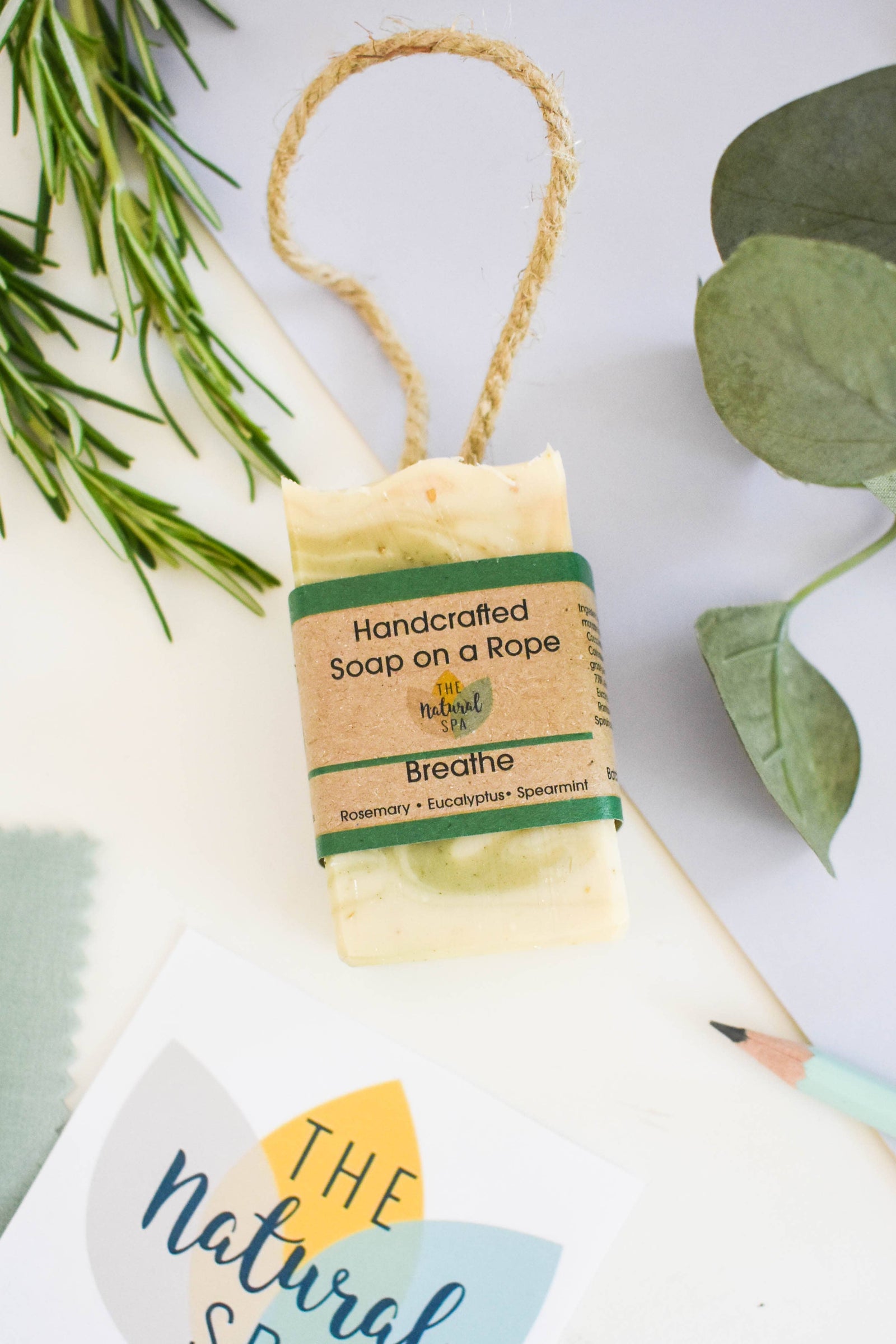Handmade Soap on A Rope - Vegan - Mixed Fragrances