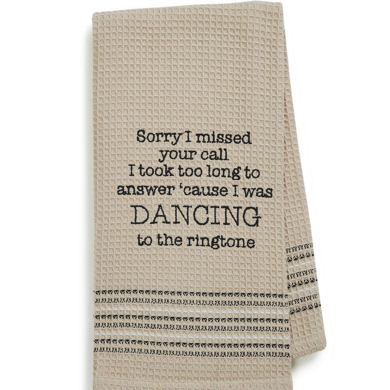 Dry Wit Towel - Dancing