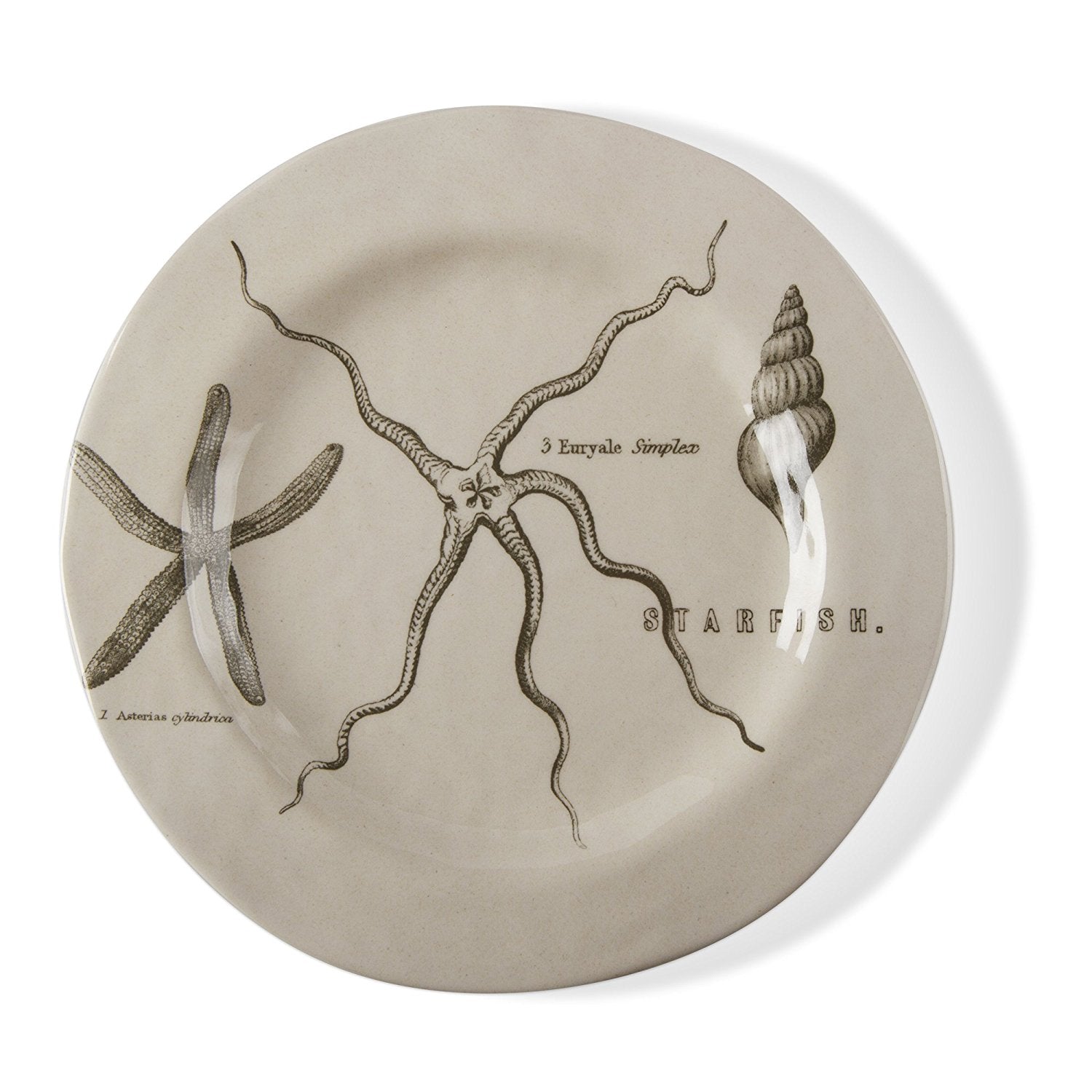  "Beachcomber" Bamboo Melamine Salad Plate, TAG-Design Home Associates, Putti Fine Furnishings