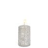 Silver Icy Candle - Small