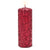 Red Icy Candle - Large | Putti Christmas Celebrations 