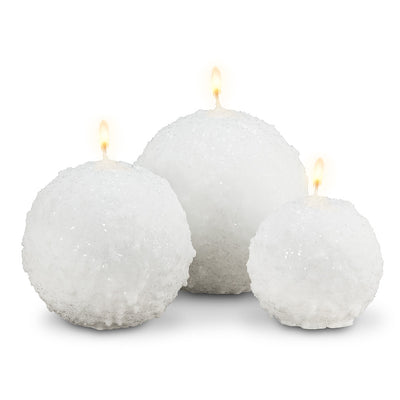 Snowball Candle - Small