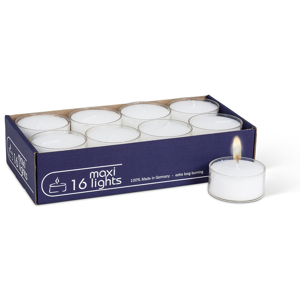 Maxilights - Box of 16 Maxilighs Candles - AC-Abbot Collection - Putti Fine Furnishings Toronto Canada