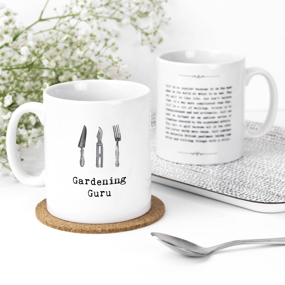'Gardening Guru' Gift Boxed Mug