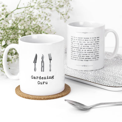 'Gardening Guru' Gift Boxed Mug