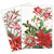 Michel Design Works Christmas Bouquet Kitchen Towel Set of 2  | Putti Christmas 