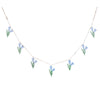 Wood Fretwork Bluebell Garland