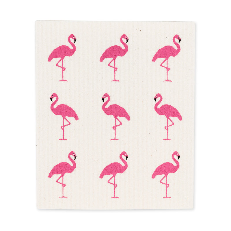 Flamingo Swedish Dish Cloths-Set of 2