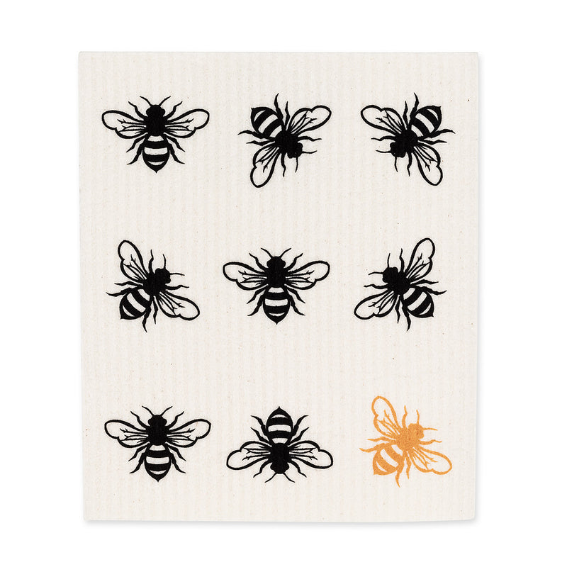 Bee Swedish Dish Cloths - Set of 2