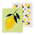 Lemons Swedish Dish Cloths-Set of 2 | Putti Fine Furnishings 