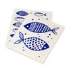 Blue Fish Swedish Dish Cloths - Set of 2  | Putti Fine Furnishings