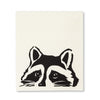Peeking Raccoon Swedish Dish Cloth - set of 2  | Putti Fine Furnishings Canada