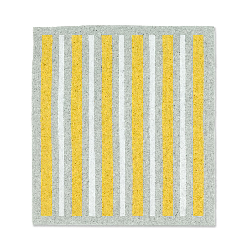 Daisy & Stripe Swedish Dish Cloths - Set of 2 |  Putti Fine Furnishings 