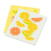 Citrus Swedish Dish Cloths-Set of 2 | Putti Fine Furnishings