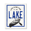 Better at the Lake Swedish Dish Cloths-Set of 2 | Putti Fine Furnishings