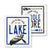 Better at the Lake Swedish Dish Cloths-Set of 2 | Putti Fine Furnishings 