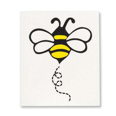 Allover Bees Swedish Dish Cloths-Set of 2  | Putti Fine Furnishings