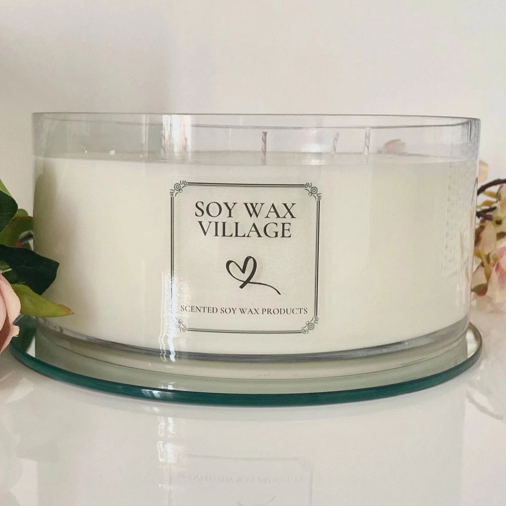Extra Large Five Wick Soy Wax Candle - Sea Salt & Grapefruit