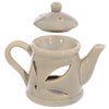 Small Ceramic Teapot Oil Burner with Lid