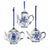 Kurt Adler Delft Blue Teapot Ornament