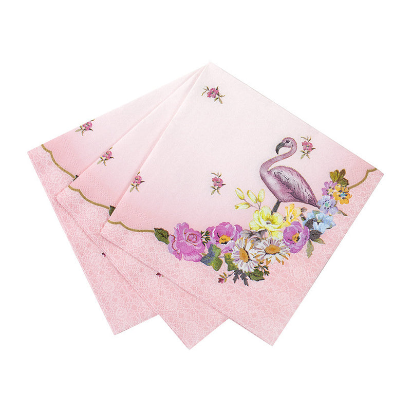  "Truly Flamingo" Cocktail Napkins, TT-Talking Tables, Putti Fine Furnishings