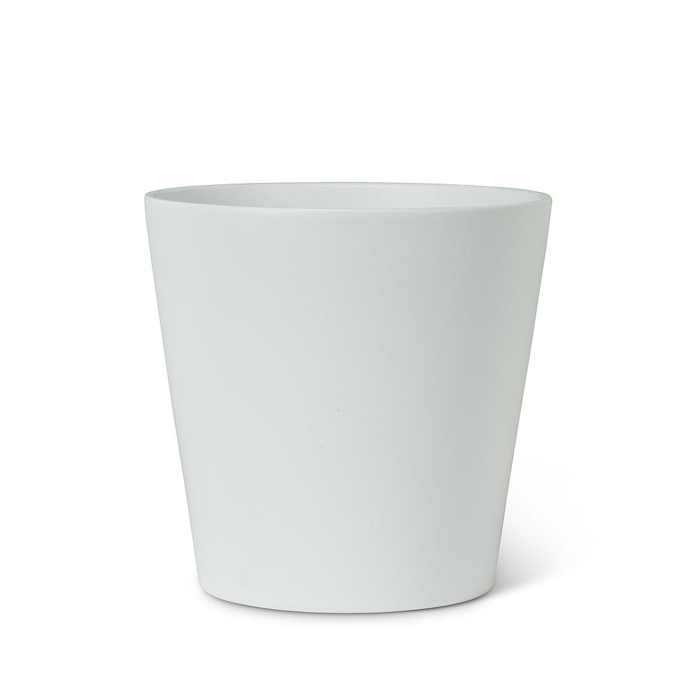 White Classic Taper Planter - Large