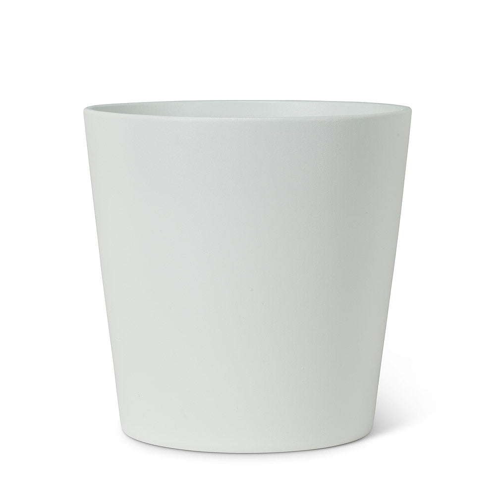 White Classic Taper Planter - Extra Large | Putti Fine Furnishings 