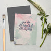 Lorna Syson - You Are All Kinds of Amazing, friendship greeting Card