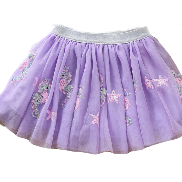 Seahorse Sequin Tutu | Le Petite Putti Canada 